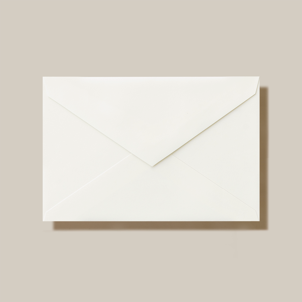 Envelope groom and bride