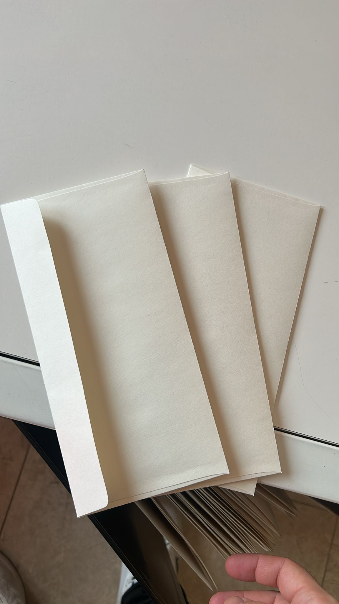Envelope groom and bride